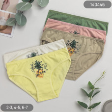 Набір трусиків дитячі сліп для дівчинки Nicoletta 5 шт.