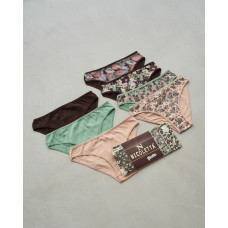 Набір трусиків жіночі сліпи Nicoletta Туреччина тижнів | 7 шт.